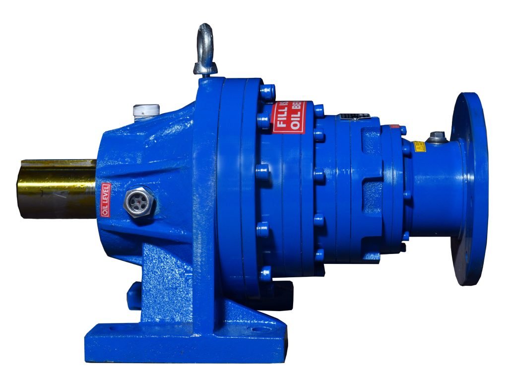 Foot mounted planetary gearbox