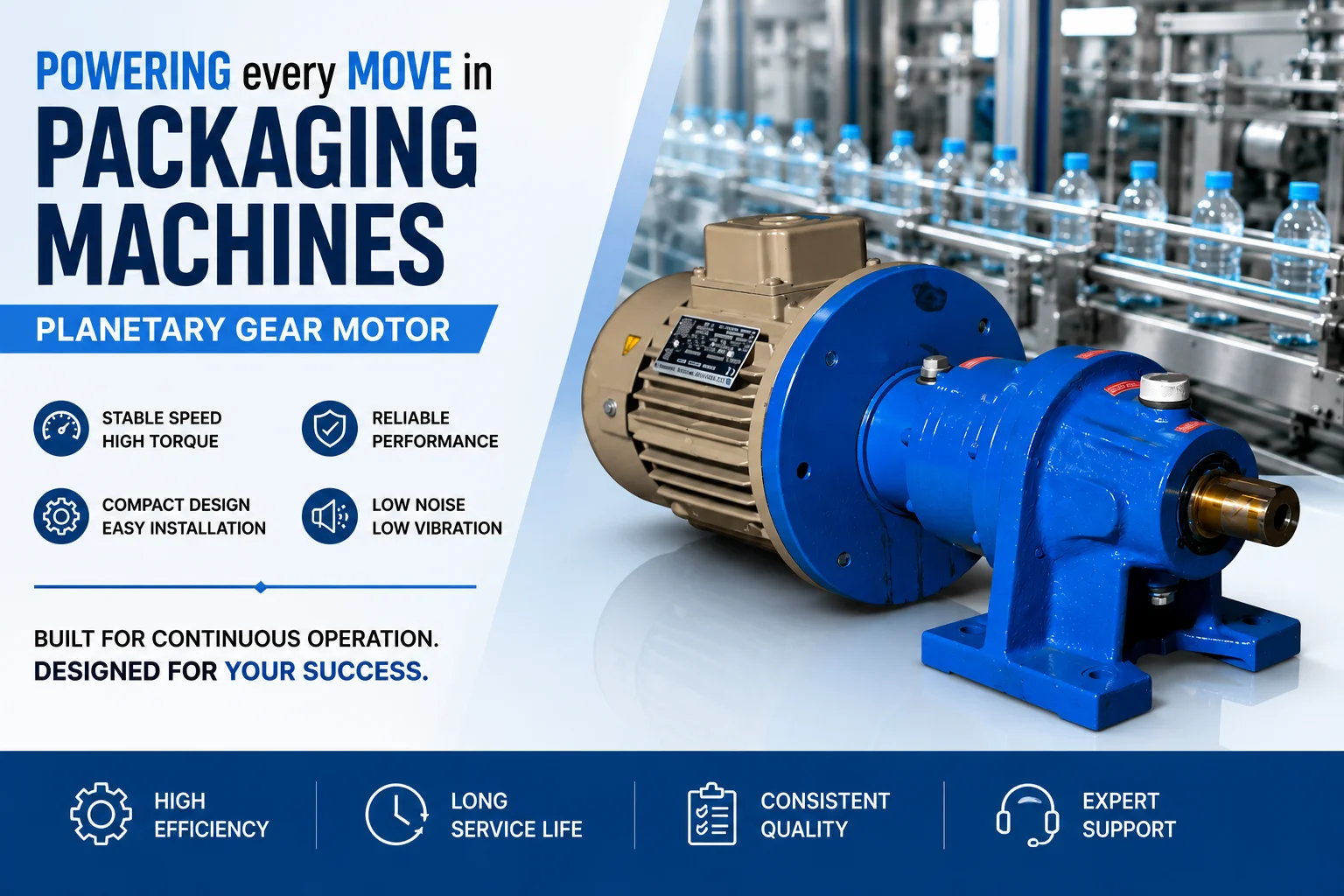 Planetary geared motor